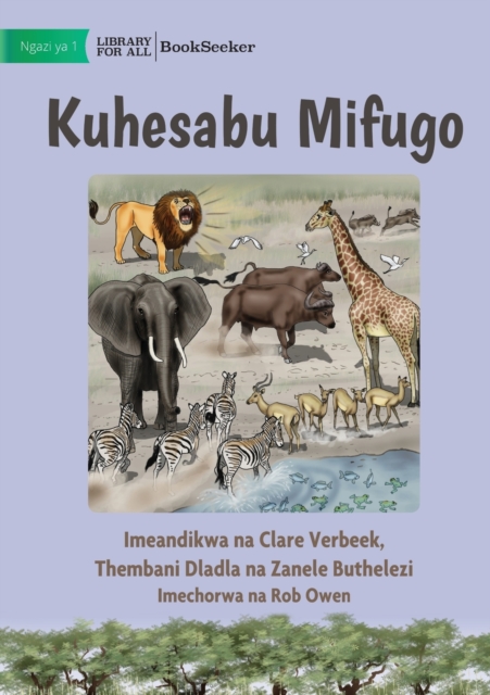Counting Animals - Kuhesabu Mifugo, Paperback / softback Book