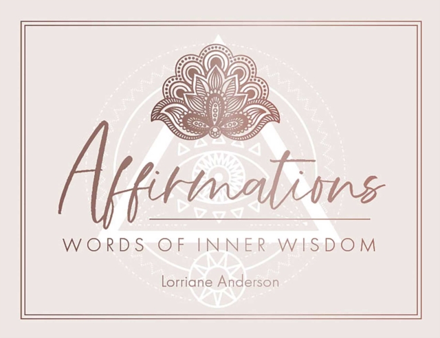 Affirmations : Words of Inner Wisdom, Cards Book