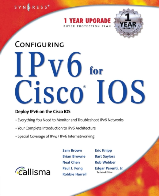 Configuring IPv6 For Cisco IOS, Paperback / softback Book