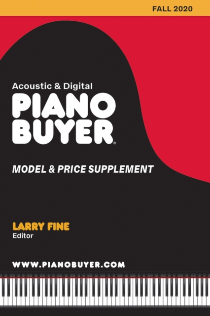 Piano Buyer Model & Price Supplement / Fall 2020, Paperback / softback Book