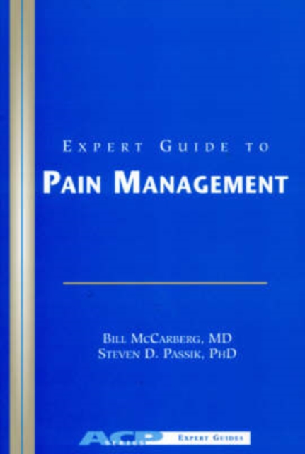 Expert Guide to Pain Management, Paperback / softback Book