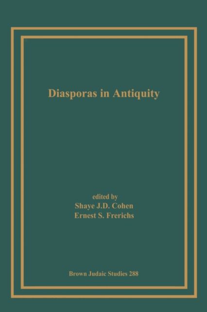 Diasporas in Antiquity, Paperback / softback Book