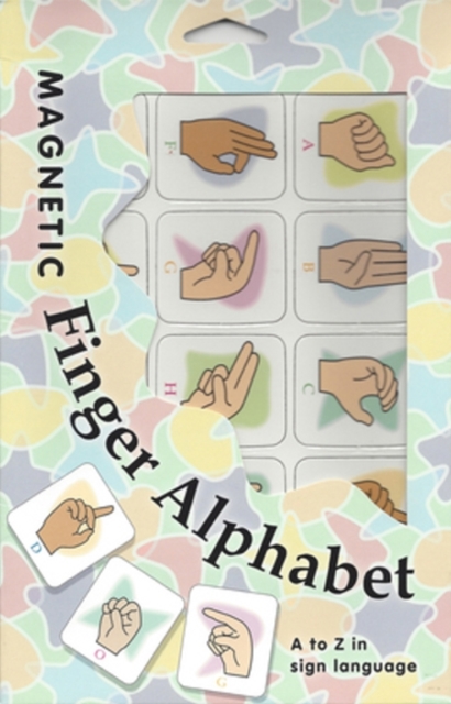 Magnetic Finger Alphabet : A to Z in Sign Language, Novelty book Book