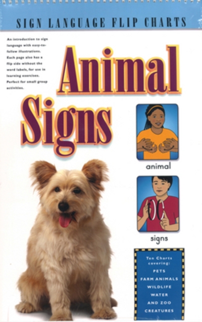 Animal Signs (Flip Chart), Spiral bound Book