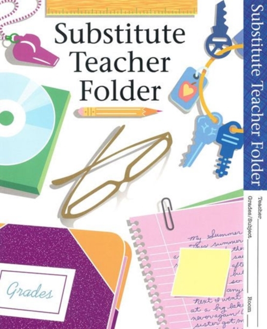 Substitute Teacher Folder, Paperback Book