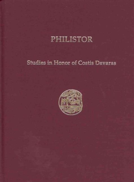 Philistor : Studies in Honor of Costis Davaras, Hardback Book