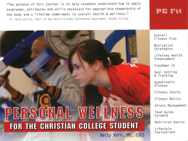 Personal Wellness for the Christian College Student, Spiral bound Book