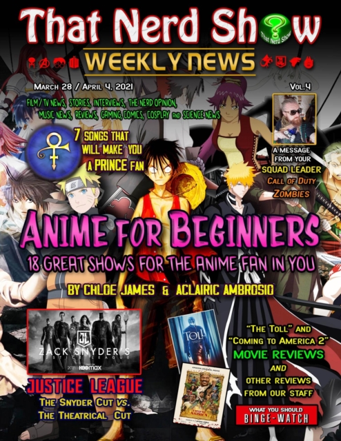 THAT NERD SHOW WEEKLY NEWS : Anime for Beginners - 18 Great Shows for the Anime Fan in You - March 28 / April 4, 2021, EPUB eBook