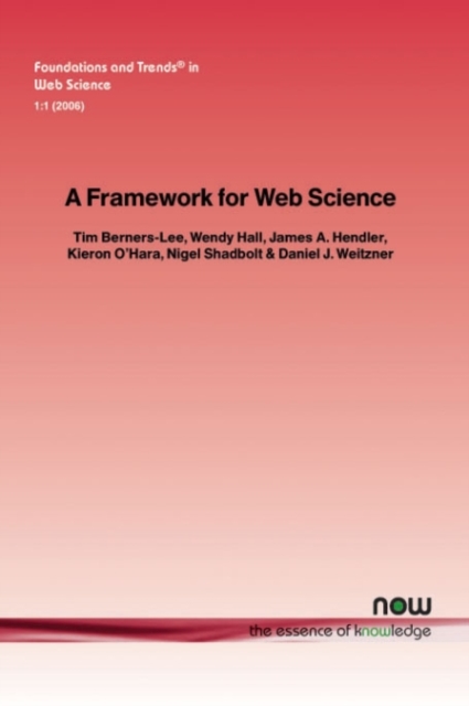 A Framework for Web Science, Paperback / softback Book
