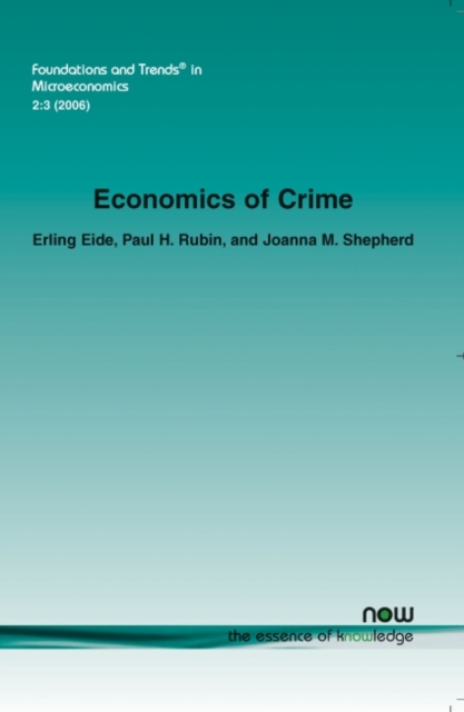 Economics of Crime, Paperback / softback Book