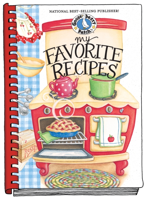 My Favorite Recipes Cookbook, Hardback Book
