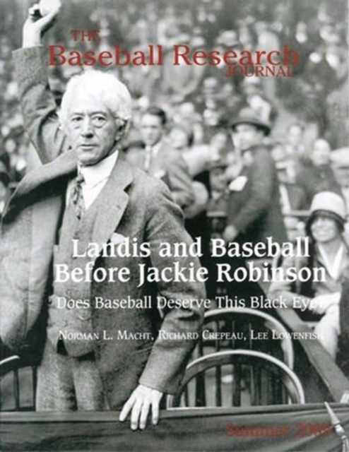 The Baseball Research Journal (BRJ), Volume 38 #1, Paperback / softback Book