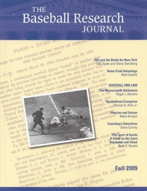 The Baseball Research Journal (BRJ), Volume 38 #2, Paperback / softback Book