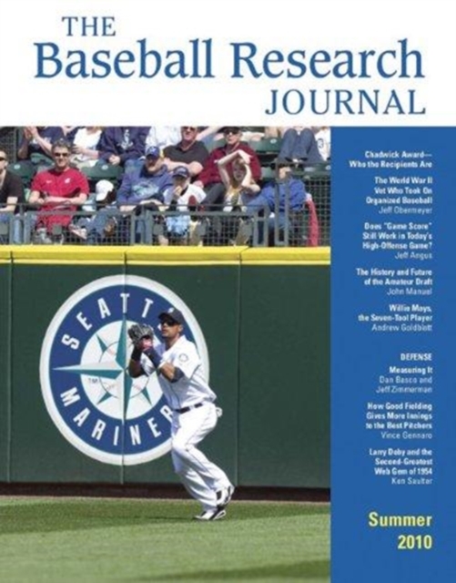 The Baseball Research Journal (BRJ), Volume 39 #1, Paperback / softback Book