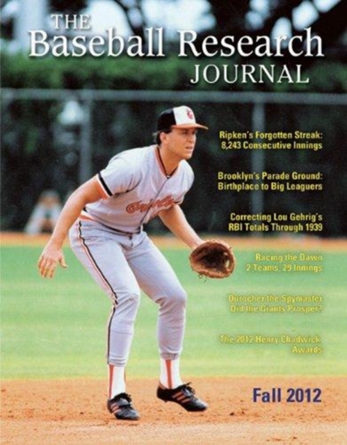 Baseball Research Journal (BRJ), Volume 41 #2, Paperback / softback Book