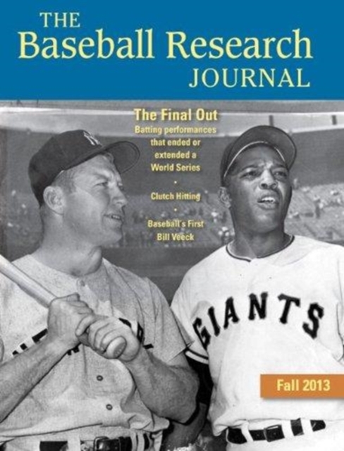 Baseball Research Journal (BRJ), Volume 42 #2, Paperback / softback Book