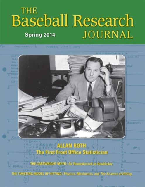 Baseball Research Journal (BRJ), Volume 43 #1, Paperback / softback Book