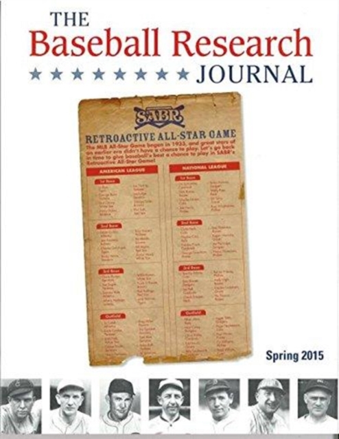 Baseball Research Journal (BRJ), Volume 44 #1, Paperback / softback Book