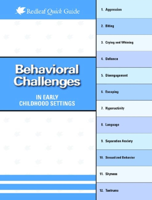 Behavioral Challenges in Early Childhood Settings, Paperback / softback Book