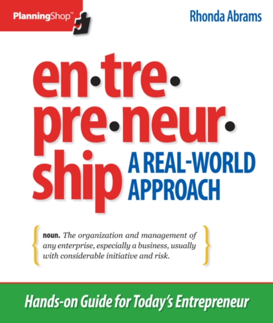 Entrepreneurship: A Real-World Approach, EPUB eBook
