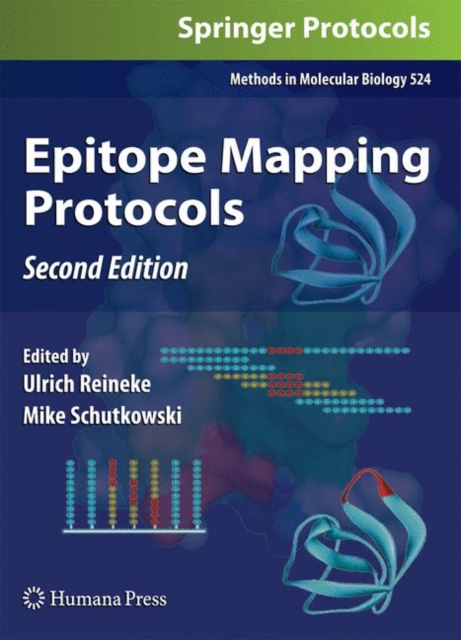Epitope Mapping Protocols, Hardback Book