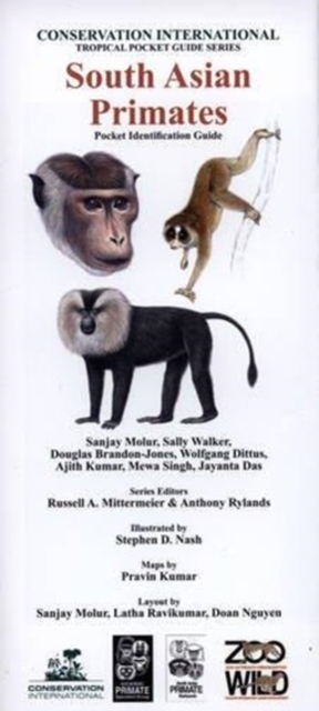 South Asian Primates : Pocket Identification Guide, Loose-leaf Book