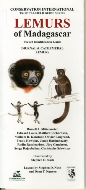 Lemurs of Madagascar: Diurnal and Cathemeral Lemurs : Pocket Identification Guide, Loose-leaf Book
