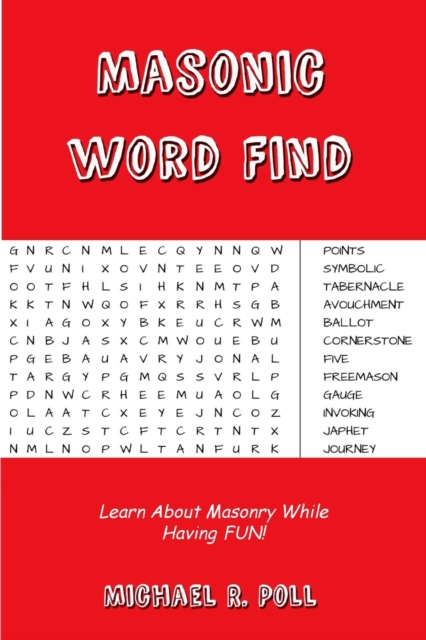 Masonic Word Find, Paperback / softback Book