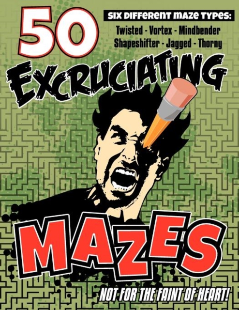 50 Excruciating Mazes, Paperback Book