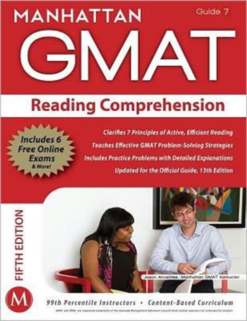 Reading Comprehension GMAT Strategy Guide, Paperback Book