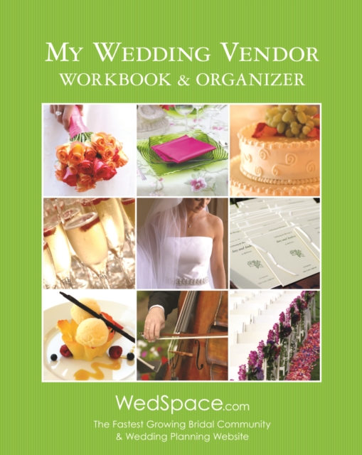 My Wedding Vendor Workbook & Organizer, Spiral bound Book
