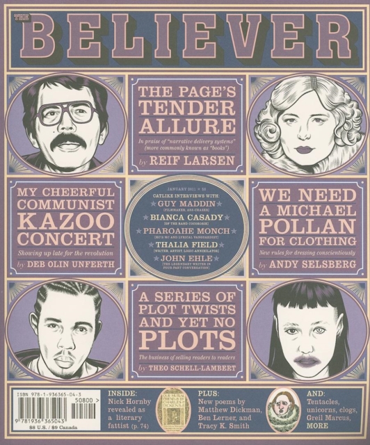 The Believer, Issue 77 : January 2011, Paperback / softback Book