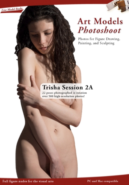 Art Models Photoshoot Trisha 2A Session, CD-ROM Book