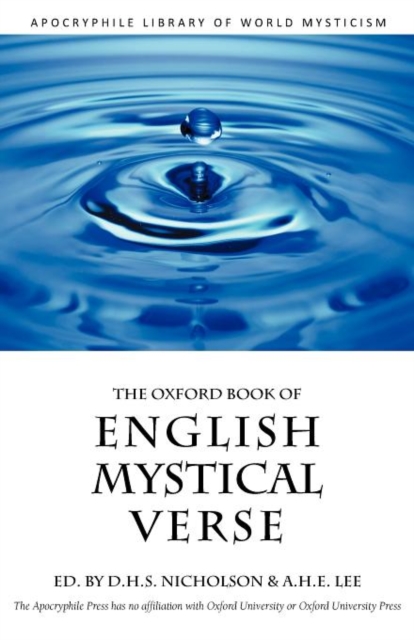 The Oxford Book of English Mystical Verse, Paperback / softback Book