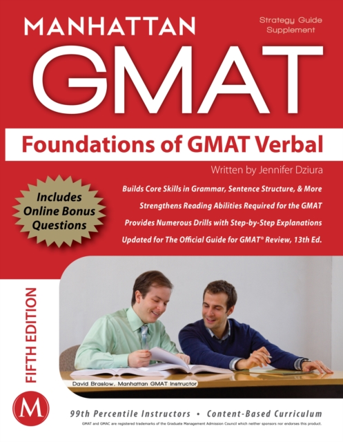 Foundations of GMAT Verbal, Paperback Book