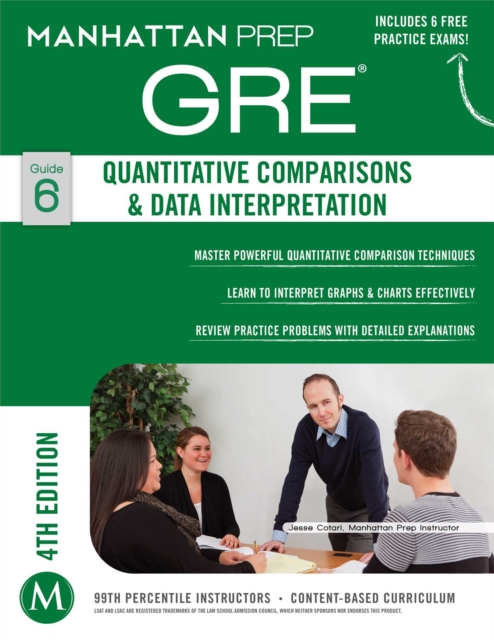 GRE Quantitative Comparisons & Data Interpretation, Paperback / softback Book