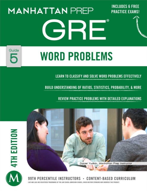 GRE Word Problems, Paperback / softback Book