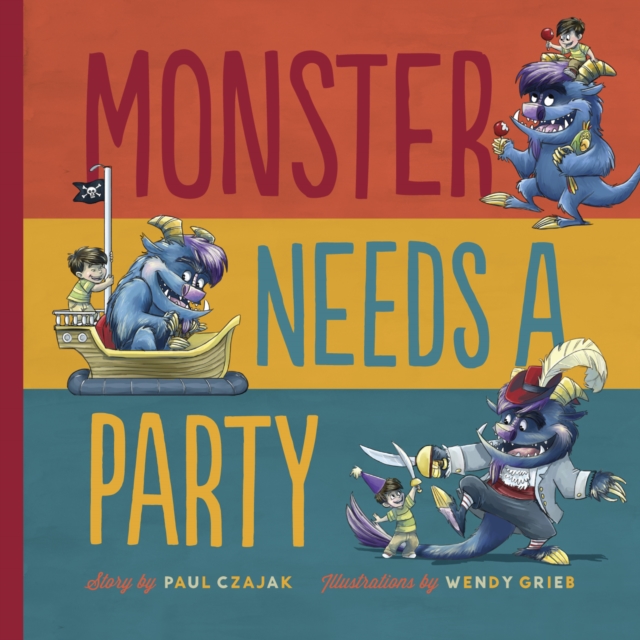 Monster Needs a Party, Hardback Book