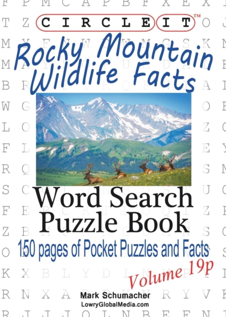 Circle It, Rocky Mountain Wildlife Facts, Pocket Size, Word Search, Puzzle Book, Paperback / softback Book