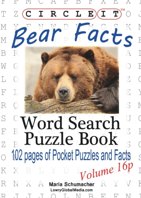 Circle It, Bear Facts, Pocket Size, Word Search, Puzzle Book, Paperback / softback Book