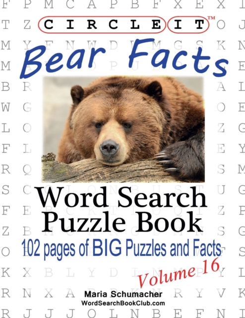 Circle It, Bear Facts, Word Search, Puzzle Book, Paperback / softback Book