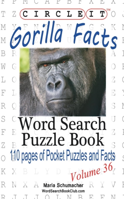 Circle It, Gorilla Facts, Word Search, Puzzle Book, Paperback / softback Book