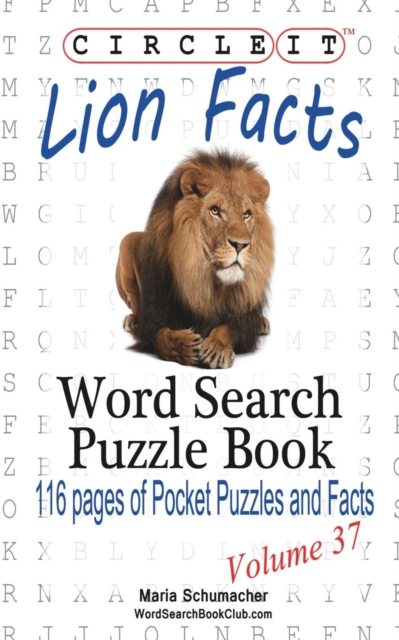 Circle It, Lion Facts, Word Search, Puzzle Book, Paperback / softback Book