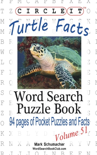 Circle It, Turtle Facts, Word Search, Puzzle Book, Paperback / softback Book
