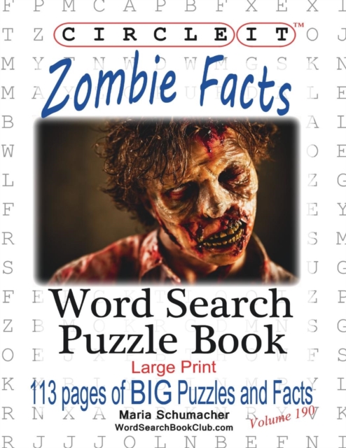 Circle It, Zombie Facts, Word Search, Puzzle Book, Paperback / softback Book