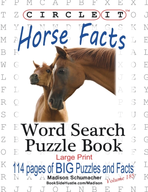 Circle It, Horse Facts, Word Search, Puzzle Book, Paperback / softback Book