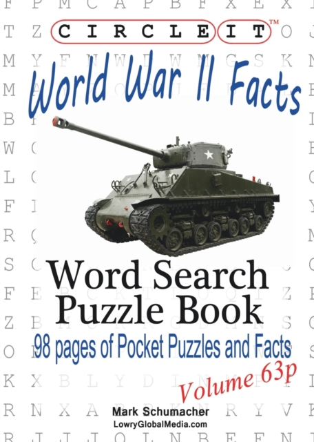 Circle It, World War II Facts, Pocket Size, Word Search, Puzzle Book, Paperback / softback Book