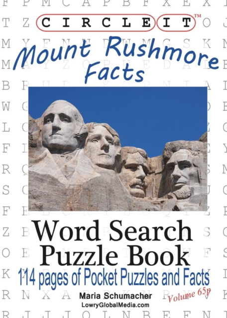 Circle It, Mount Rushmore Facts, Pocket Size, Word Search, Puzzle Book, Paperback / softback Book