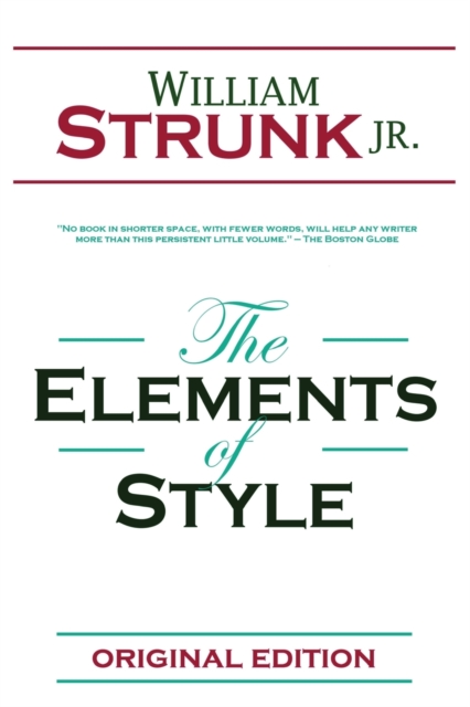 The Elements of Style, Paperback / softback Book