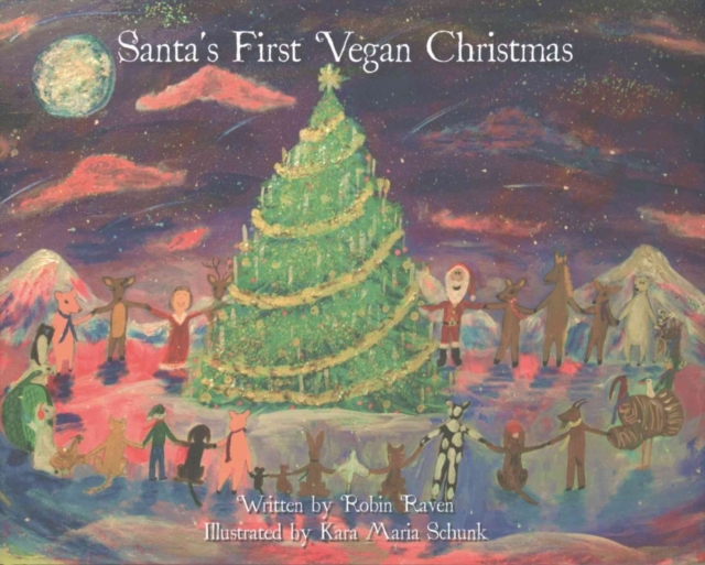 Santa's First Vegan Christmas, Hardback Book